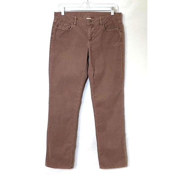 J.CREW Pants - J Crew City Fit Corduroy Pants Women Petite 28S Mauve Vintage Matchstick Skinny